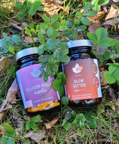Vitaminer för glowig hy från Pureness
